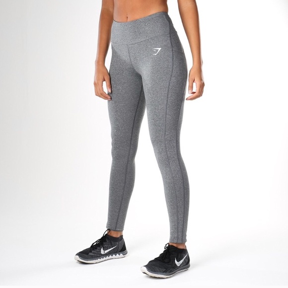 Gymshark Pants - Gymshark Dry Sculpture Grey Leggings Size M